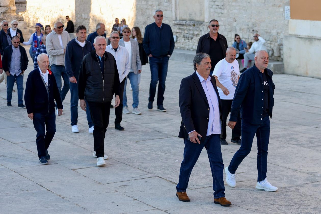 Zadar proslavio 40 godina od osvajanja košarkaške titule Zadar proslavio 40 godina od osvajanja košarkaške titule