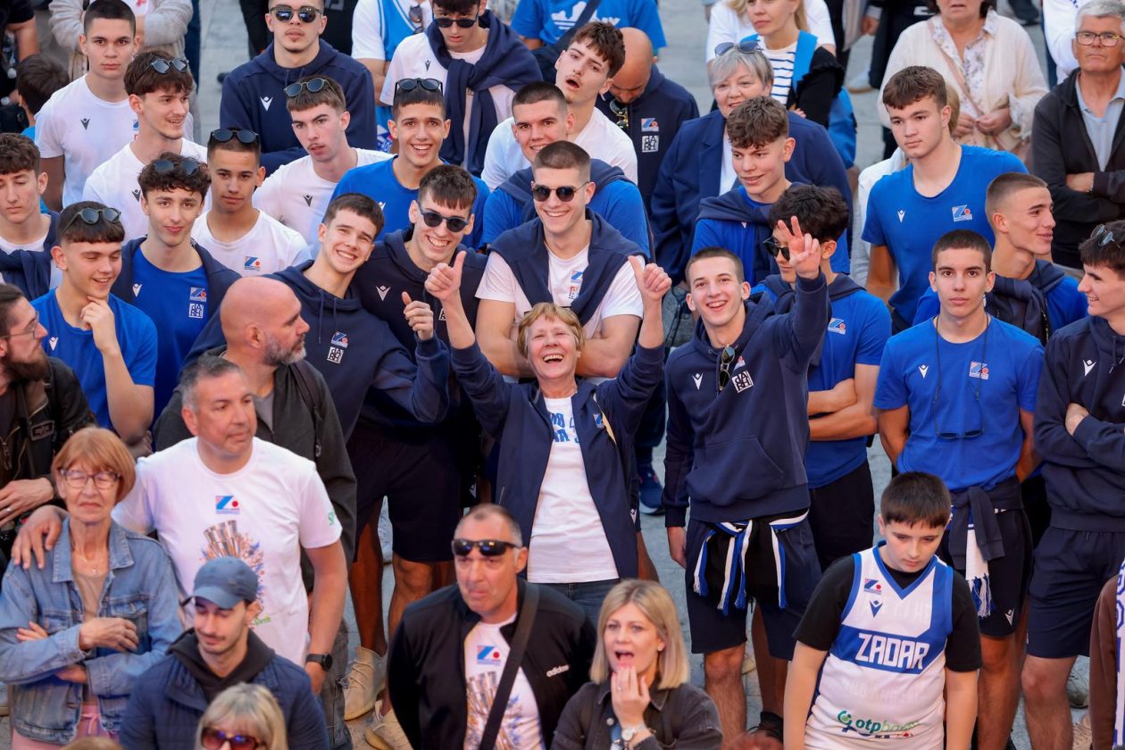 Zadar proslavio 40 godina od osvajanja košarkaške titule Zadar proslavio 40 godina od osvajanja košarkaške titule