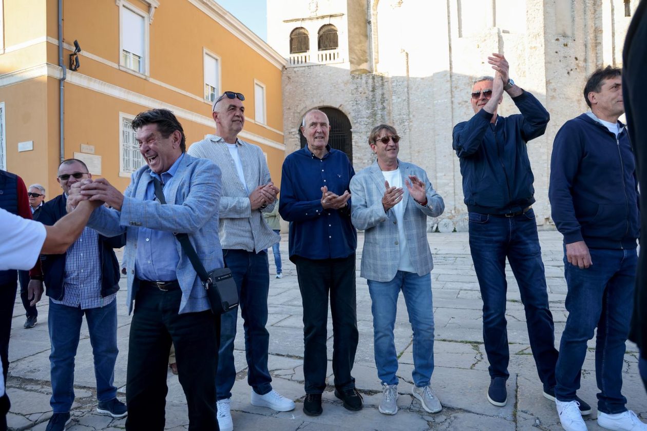 Zadar proslavio 40 godina od osvajanja košarkaške titule Zadar proslavio 40 godina od osvajanja košarkaške titule