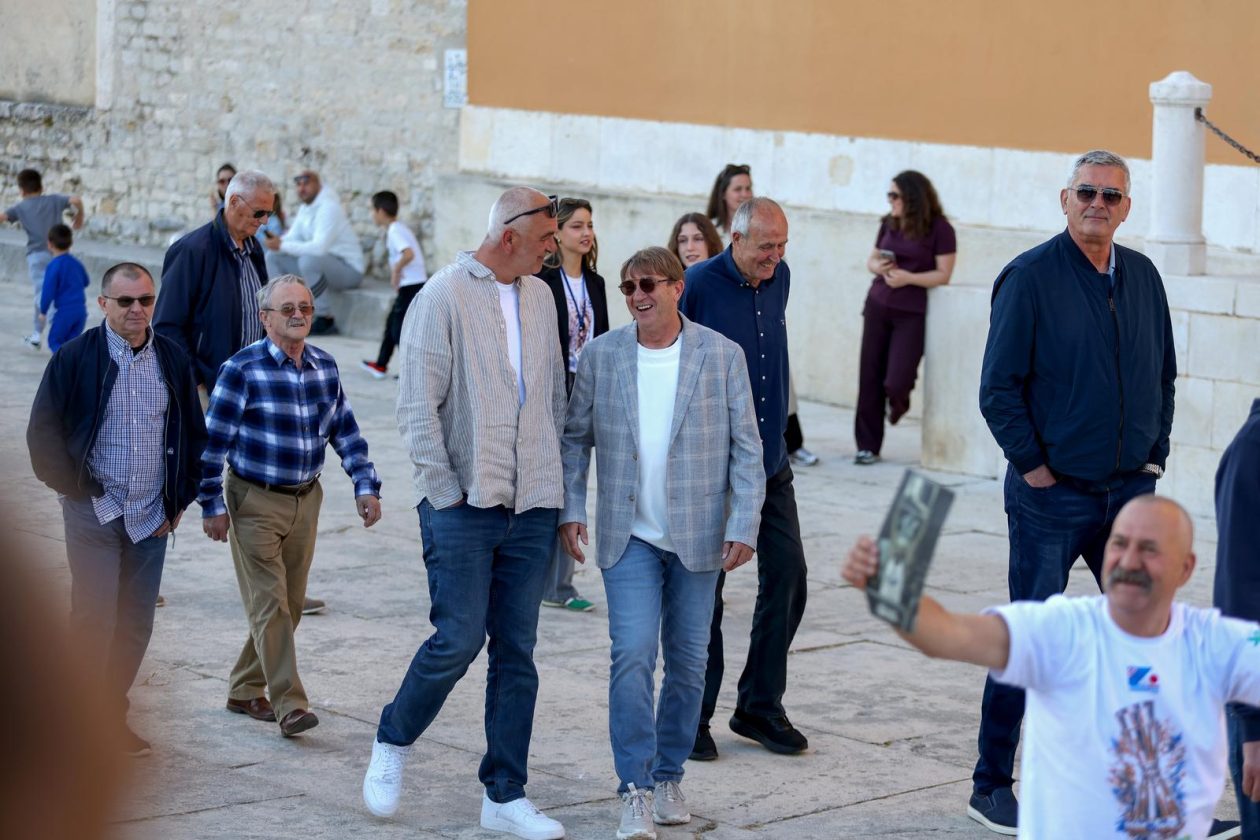 Zadar proslavio 40 godina od osvajanja košarkaške titule Zadar proslavio 40 godina od osvajanja košarkaške titule