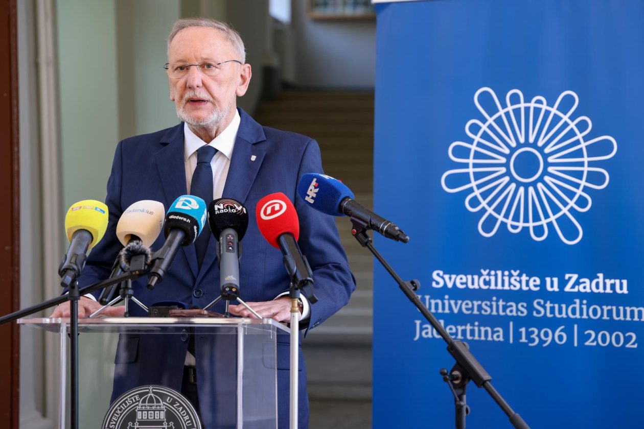 Ministar unutarnjih poslova Davor Božinović posjetio je Sveučilište u Zadru
