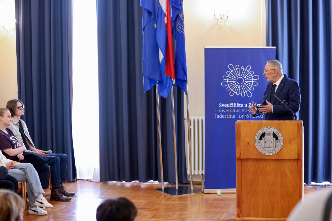 Ministar unutarnjih poslova Davor Božinović posjetio je Sveučilište u Zadru