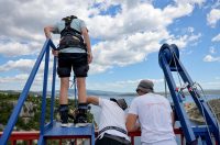 Maslenica: Otvaranje sezone Bungee jumpinga na Masleničkom mostu
