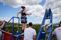 Maslenica: Otvaranje sezone Bungee jumpinga na Masleničkom mostu