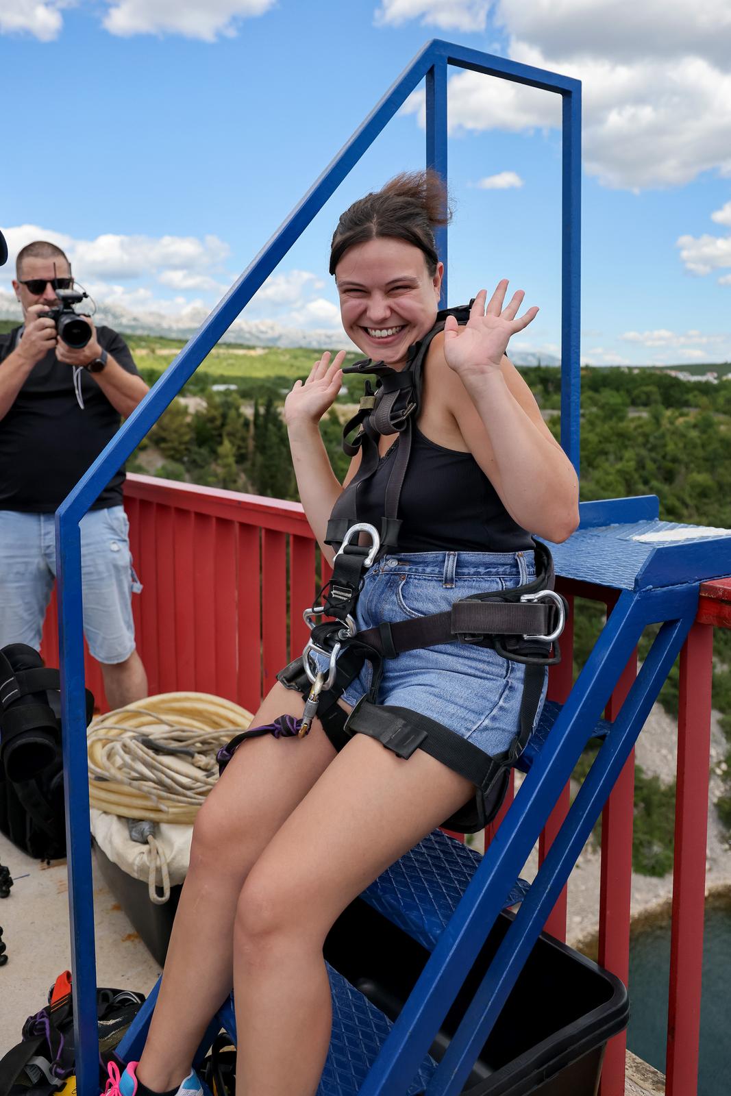 Maslenica: Otvaranje sezone Bungee jumpinga na Masleničkom mostu