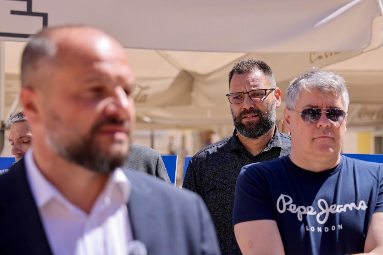 Zadar: Konferencija za medije povodom zajedničke kampanje SDP-a i Možemo! “Plenkovićeva inflacija“ Zadar: Konferencija za medije povodom zajedničke kampanje SDP-a i Možemo! “Plenkovićeva inflacija“