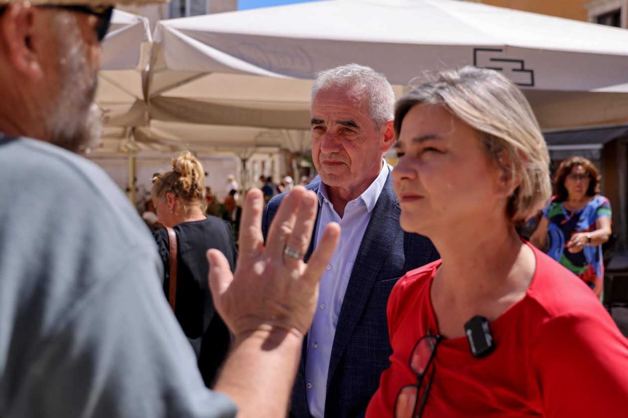 Zadar: Konferencija za medije povodom zajedničke kampanje SDP-a i Možemo! “Plenkovićeva inflacija“ Zadar: Konferencija za medije povodom zajedničke kampanje SDP-a i Možemo! “Plenkovićeva inflacija“