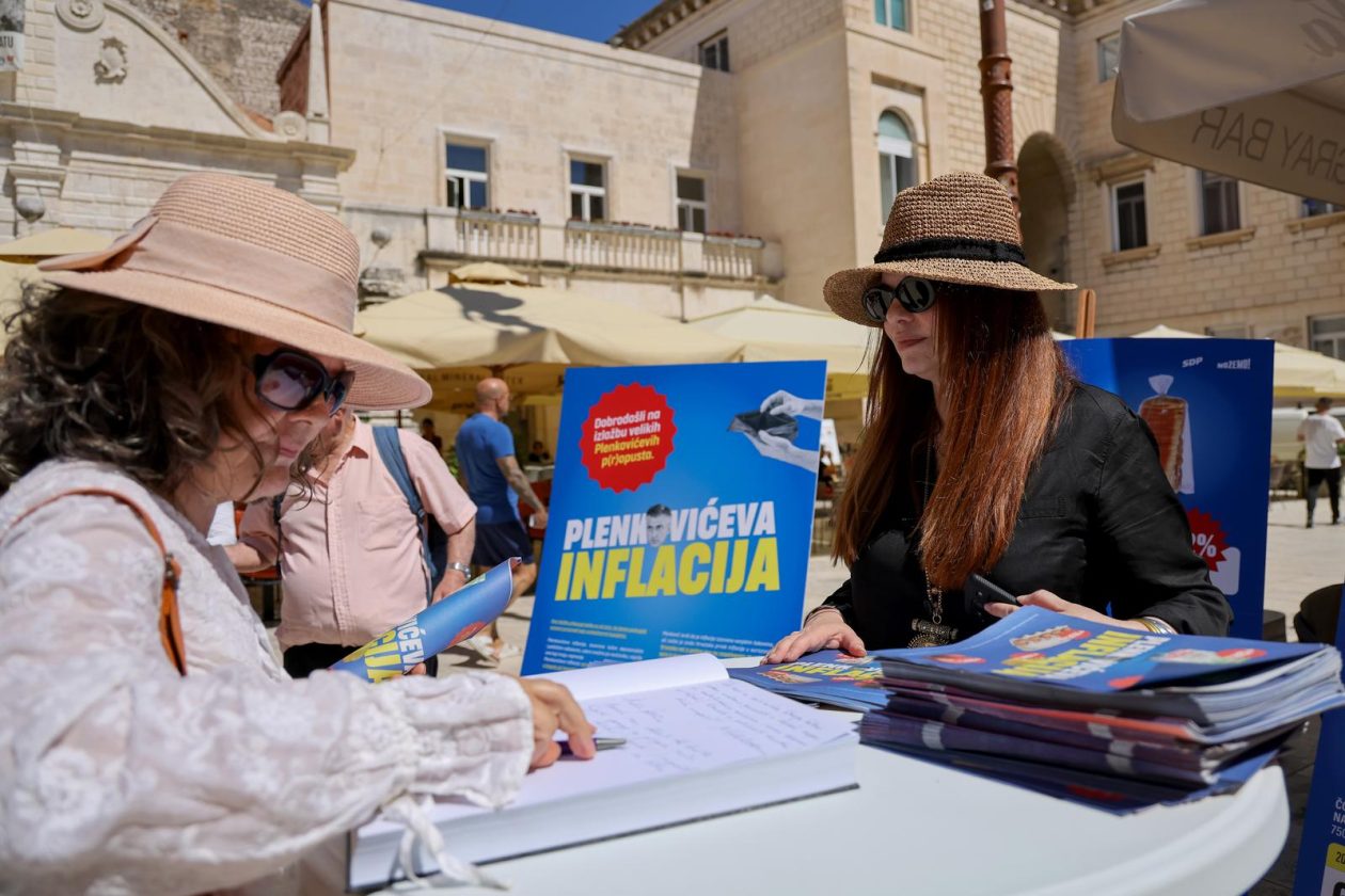 Zadar: Konferencija za medije povodom zajedničke kampanje SDP-a i Možemo! “Plenkovićeva inflacija“ Zadar: Konferencija za medije povodom zajedničke kampanje SDP-a i Možemo! “Plenkovićeva inflacija“