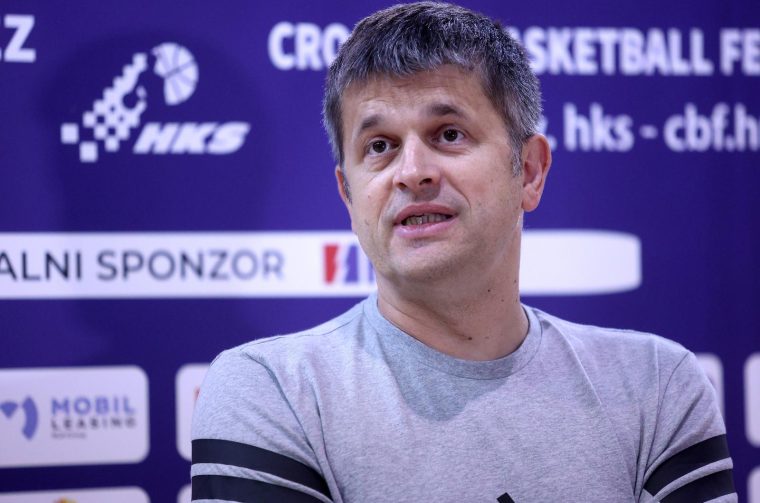 Opatija: Trening hrvatske košarkaške reprezentacije