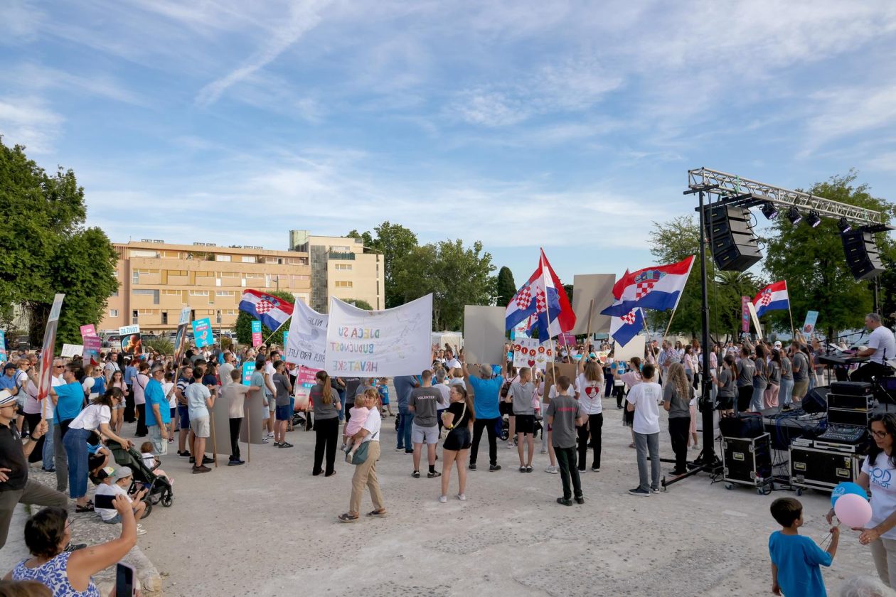 Zadar: Održan je Hod za život, obitelj i Hrvatsku