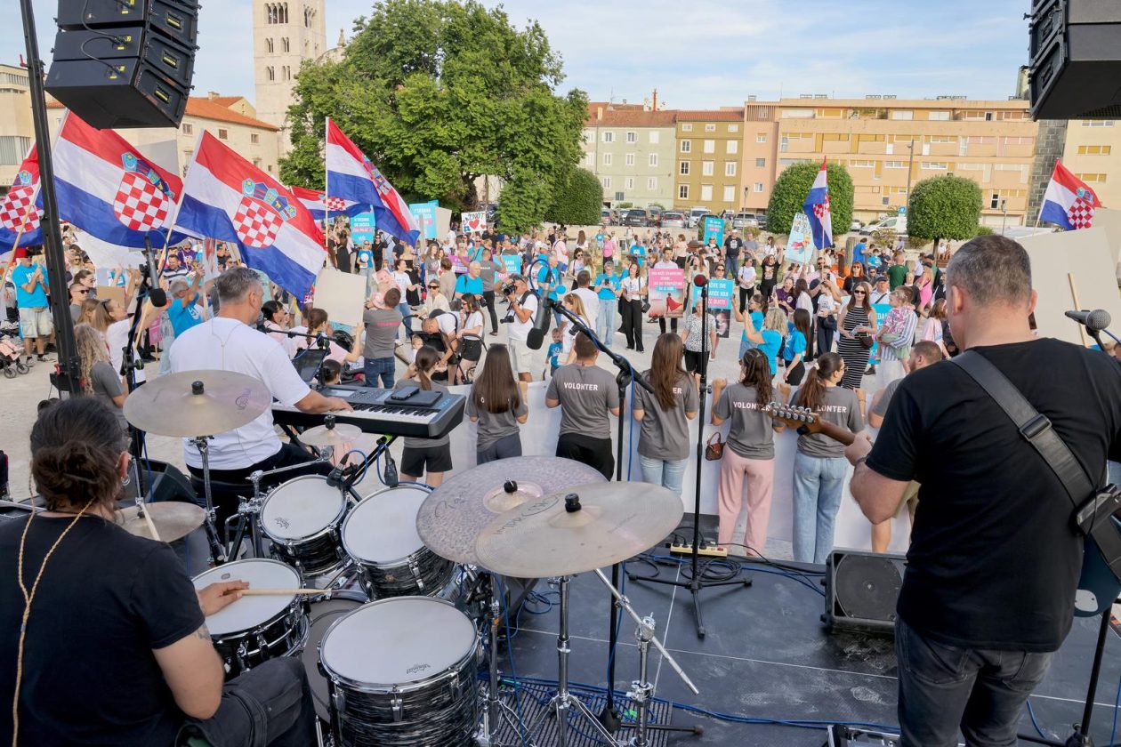 Zadar: Održan je Hod za život, obitelj i Hrvatsku