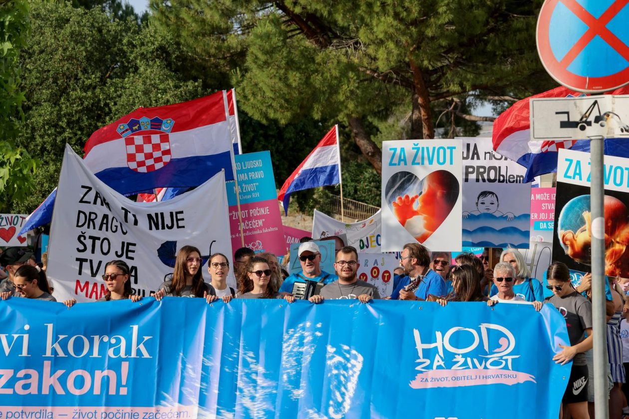 Zadar: Održan je Hod za život, obitelj i Hrvatsku
