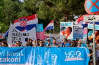 Zadar: Održan je Hod za život, obitelj i Hrvatsku