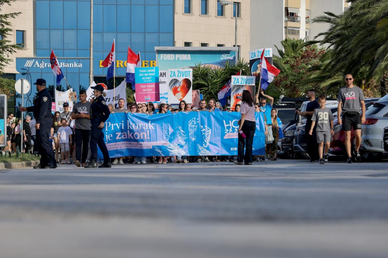 Zadar: Održan je Hod za život, obitelj i Hrvatsku