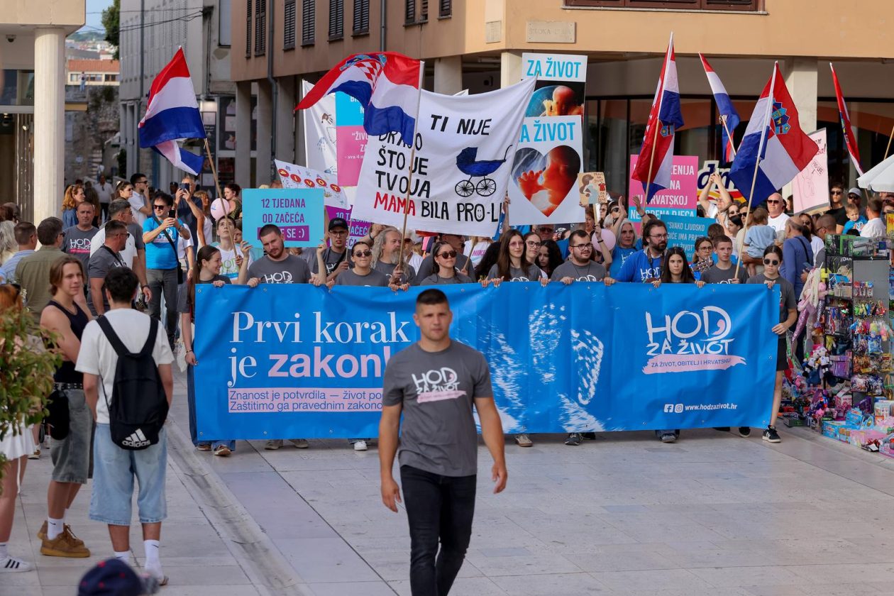 Zadar: Održan je Hod za život, obitelj i Hrvatsku