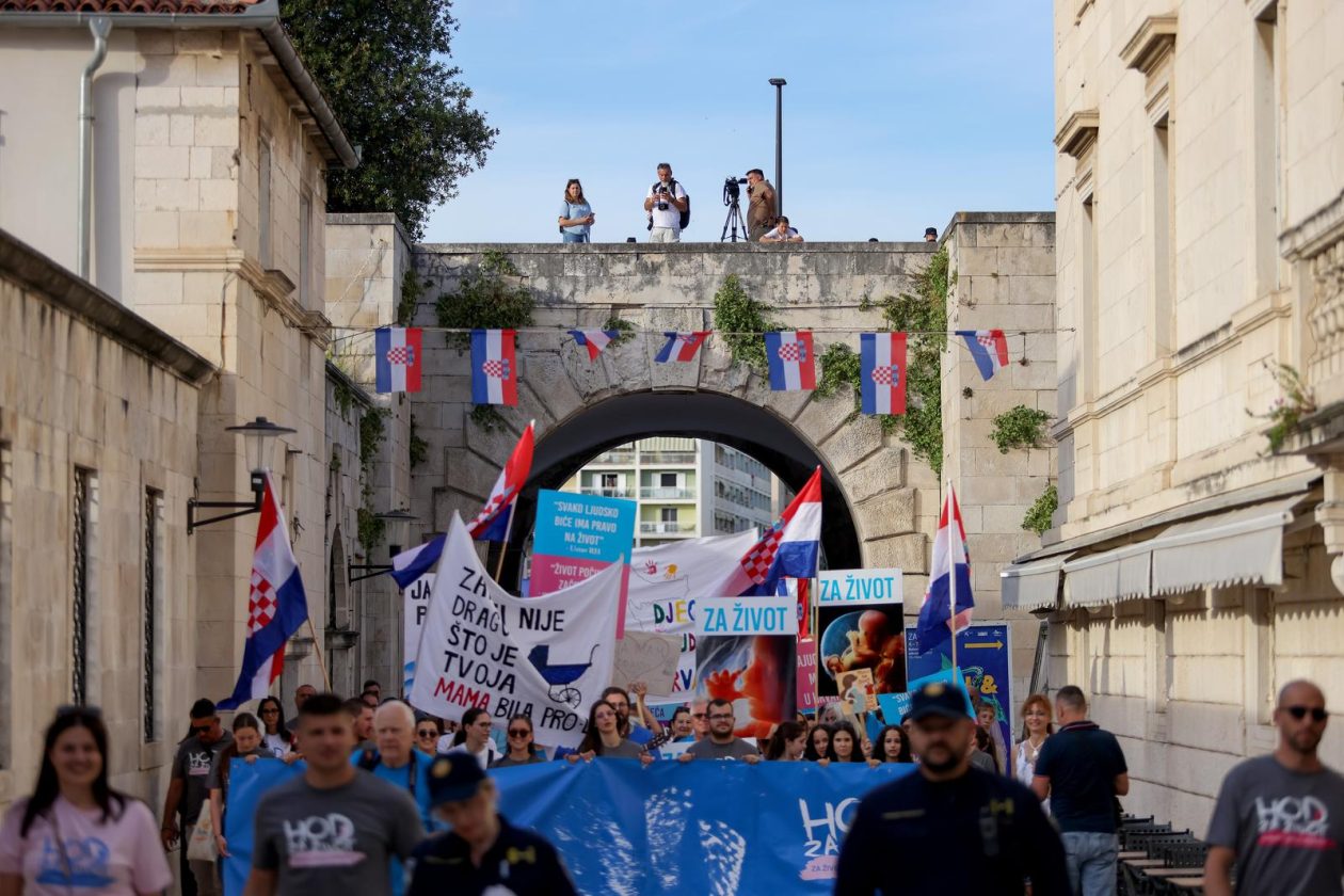 Zadar: Održan je Hod za život, obitelj i Hrvatsku
