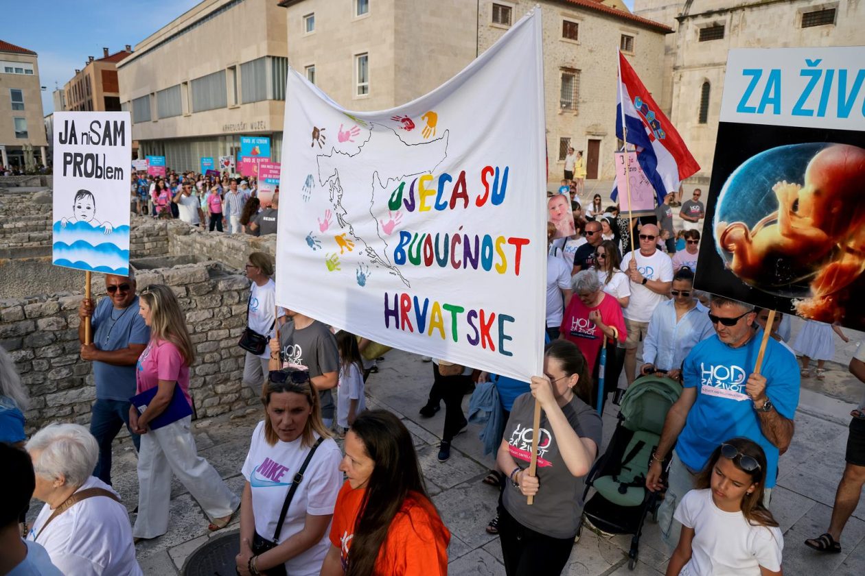 Zadar: Održan je Hod za život, obitelj i Hrvatsku