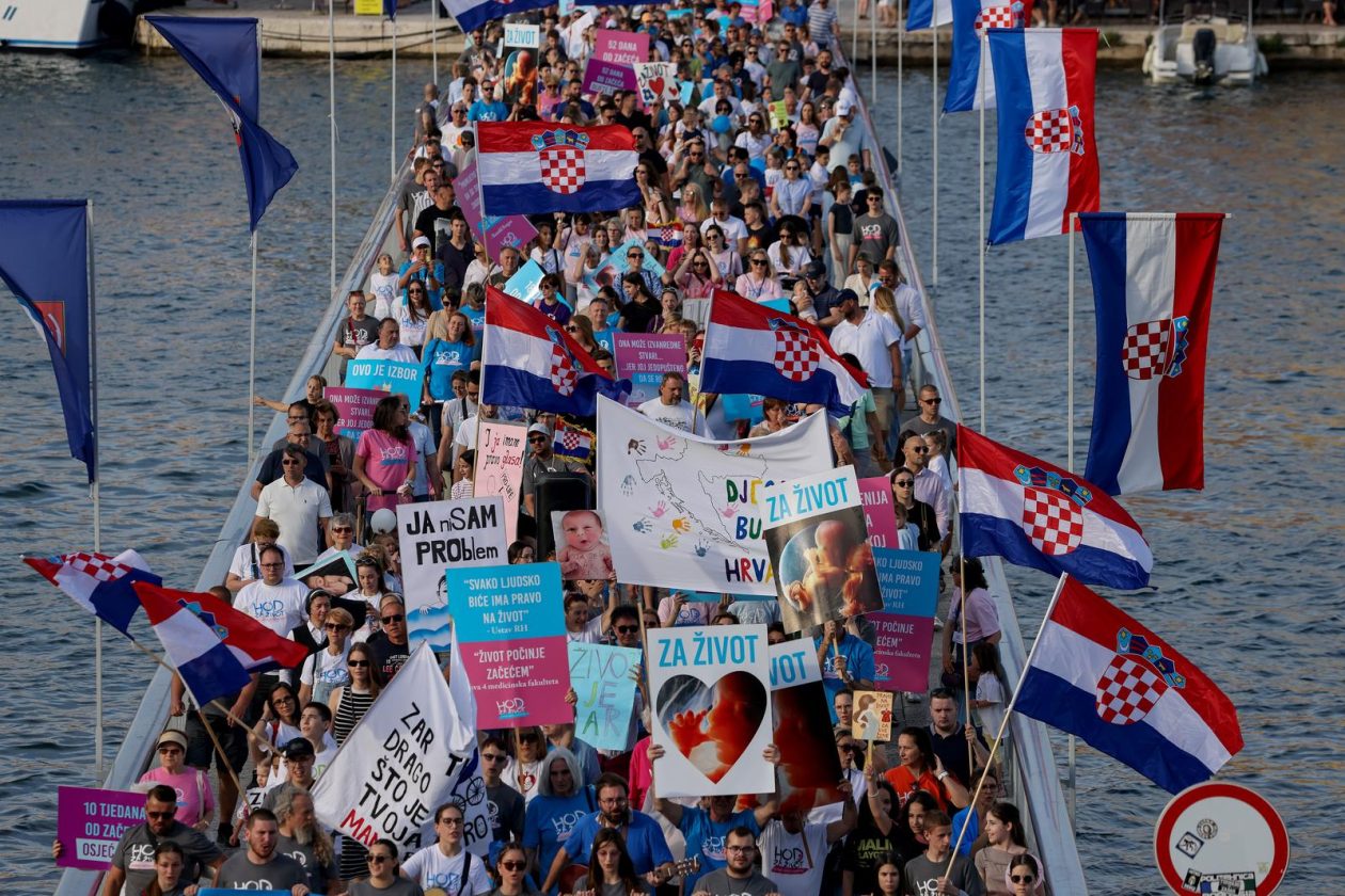Zadar: Održan je Hod za život, obitelj i Hrvatsku