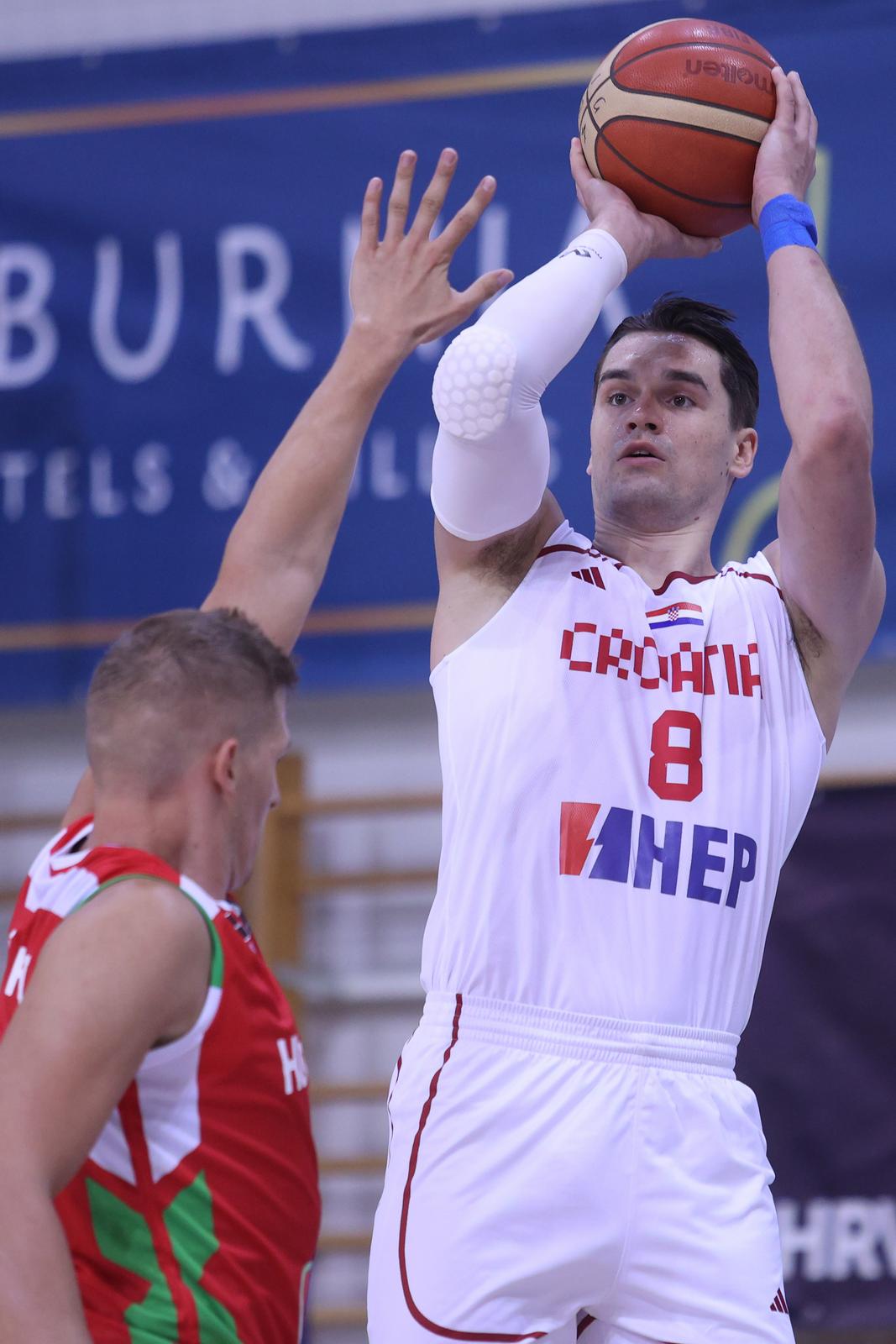 Opatija: Prijateljska utakmica muške košarkaške reprezentacije, Hrvatska – Mađarska