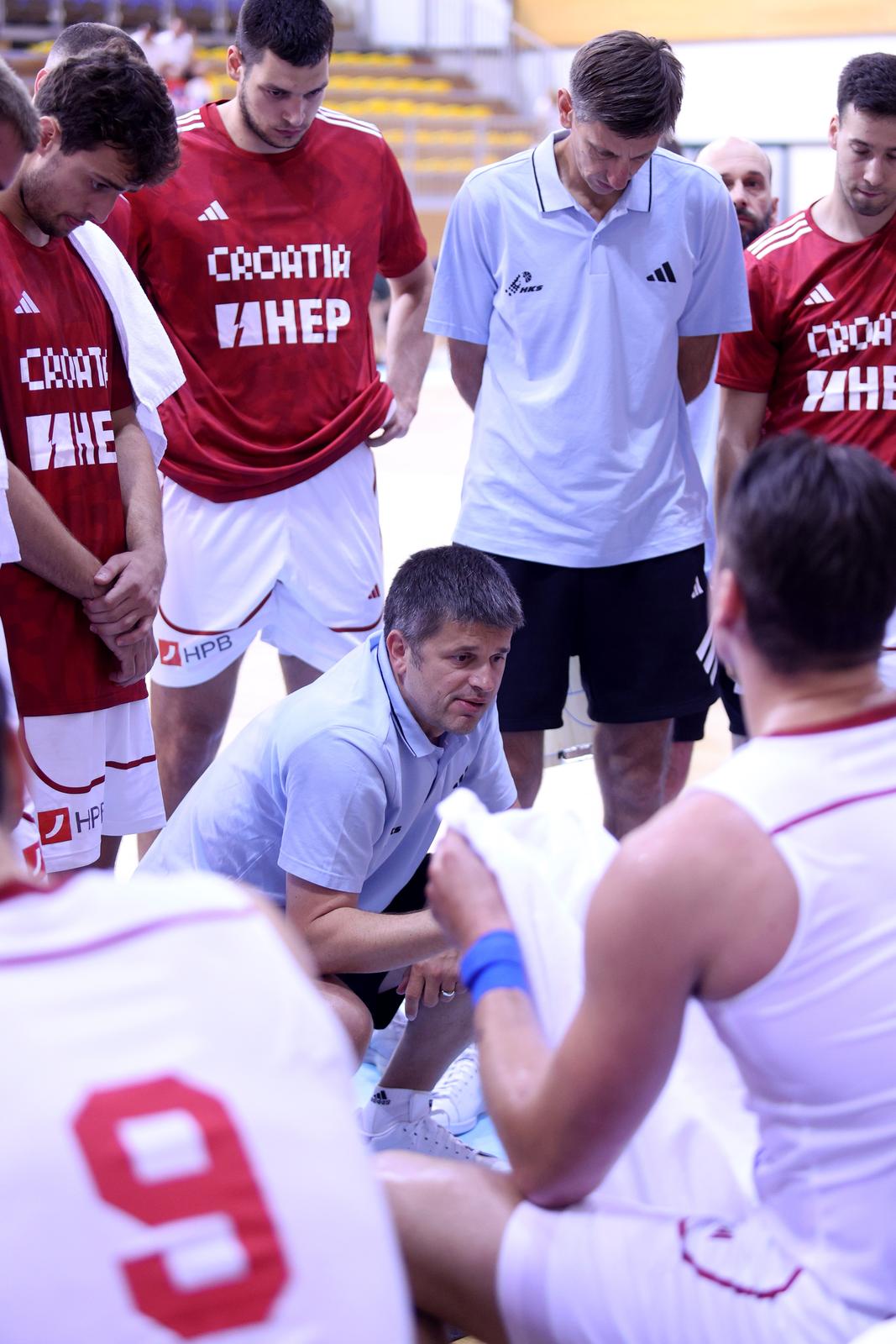 Opatija: Prijateljska utakmica muške košarkaške reprezentacije, Hrvatska – Mađarska