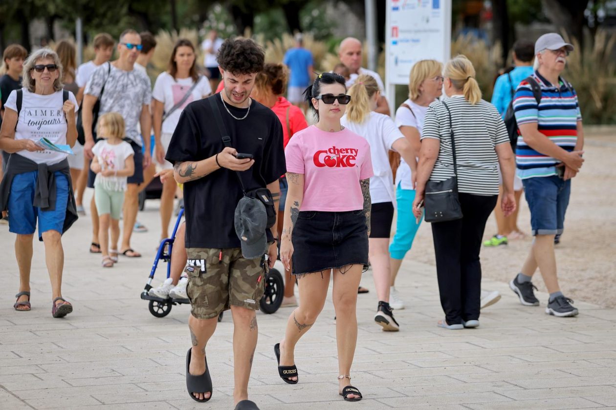 Subotnje prijepodne u gradu Zadru Subotnje prijepodne u gradu Zadru
