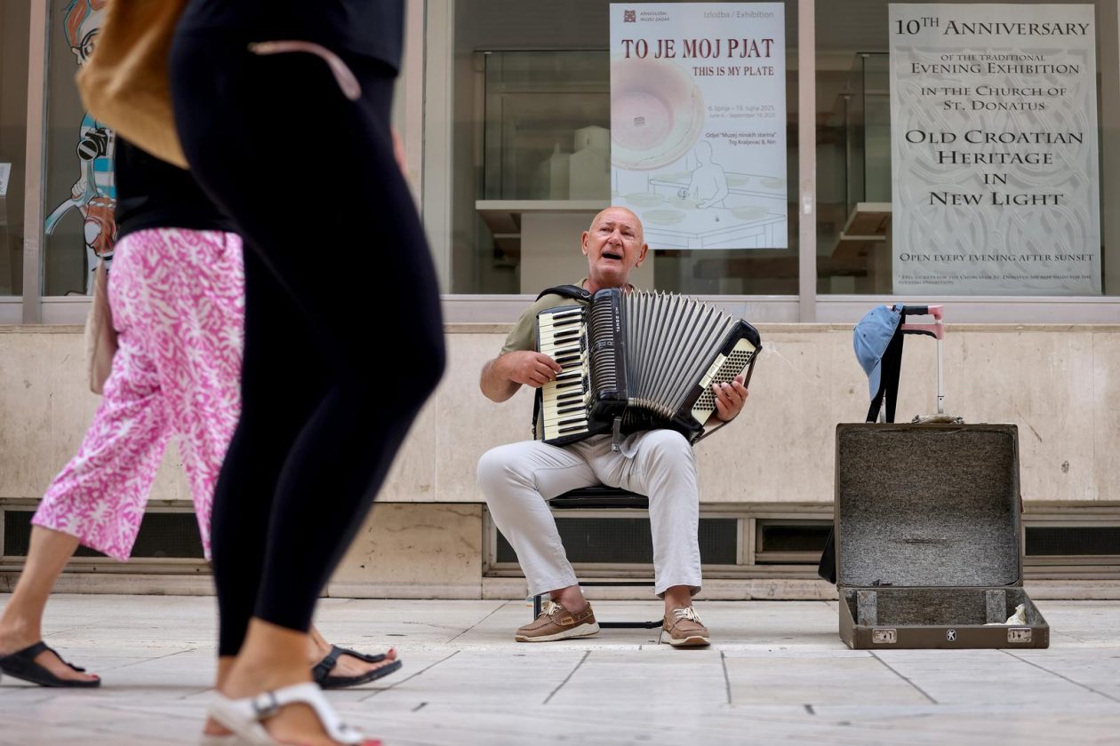 Subotnje prijepodne u gradu Zadru Subotnje prijepodne u gradu Zadru
