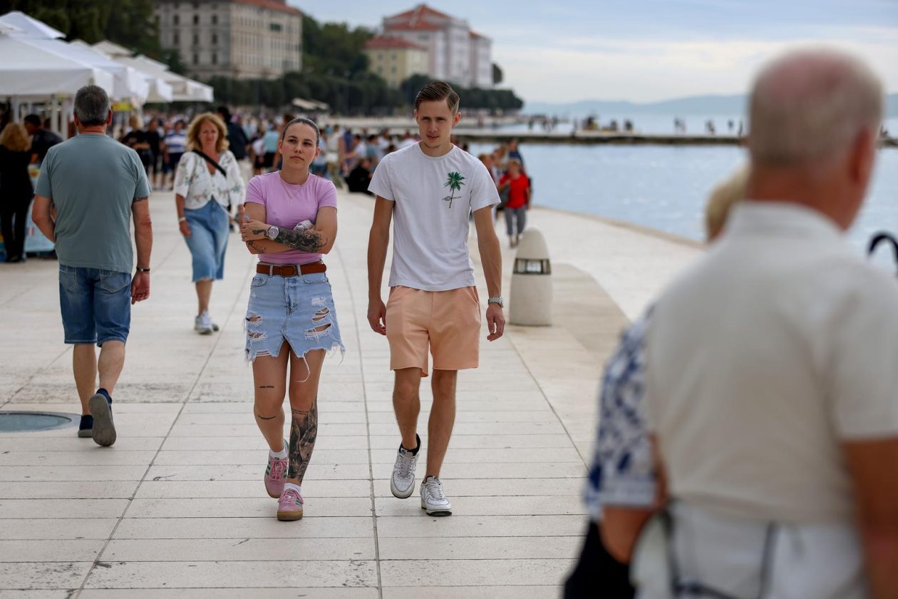 Subotnje prijepodne u gradu Zadru Subotnje prijepodne u gradu Zadru