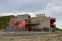 Jasenice: Napušteni hotel na odmorištu Marune Jasenice: Napušteni hotel na odmorištu Marune