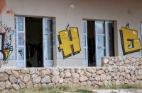 Jasenice: Napušteni hotel na odmorištu Marune Jasenice: Napušteni hotel na odmorištu Marune