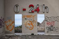 Jasenice: Napušteni hotel na odmorištu Marune Jasenice: Napušteni hotel na odmorištu Marune