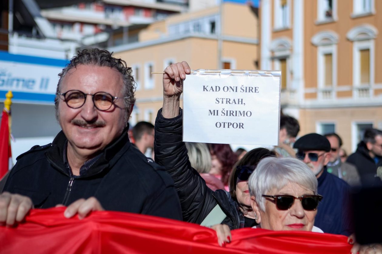 Zadar: Prosvjedni marš protiv fašizma