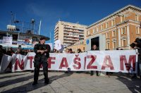 Zadar: Prosvjedni marš protiv fašizma