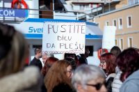 Zadar: Prosvjedni marš protiv fašizma