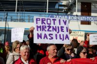 Zadar: Prosvjedni marš protiv fašizma