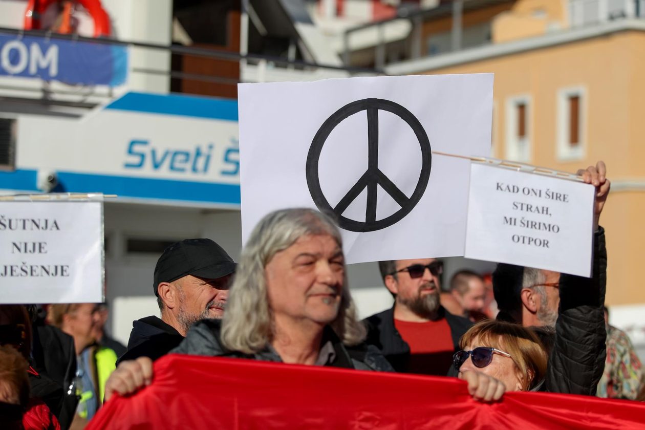 Zadar: Prosvjedni marš protiv fašizma