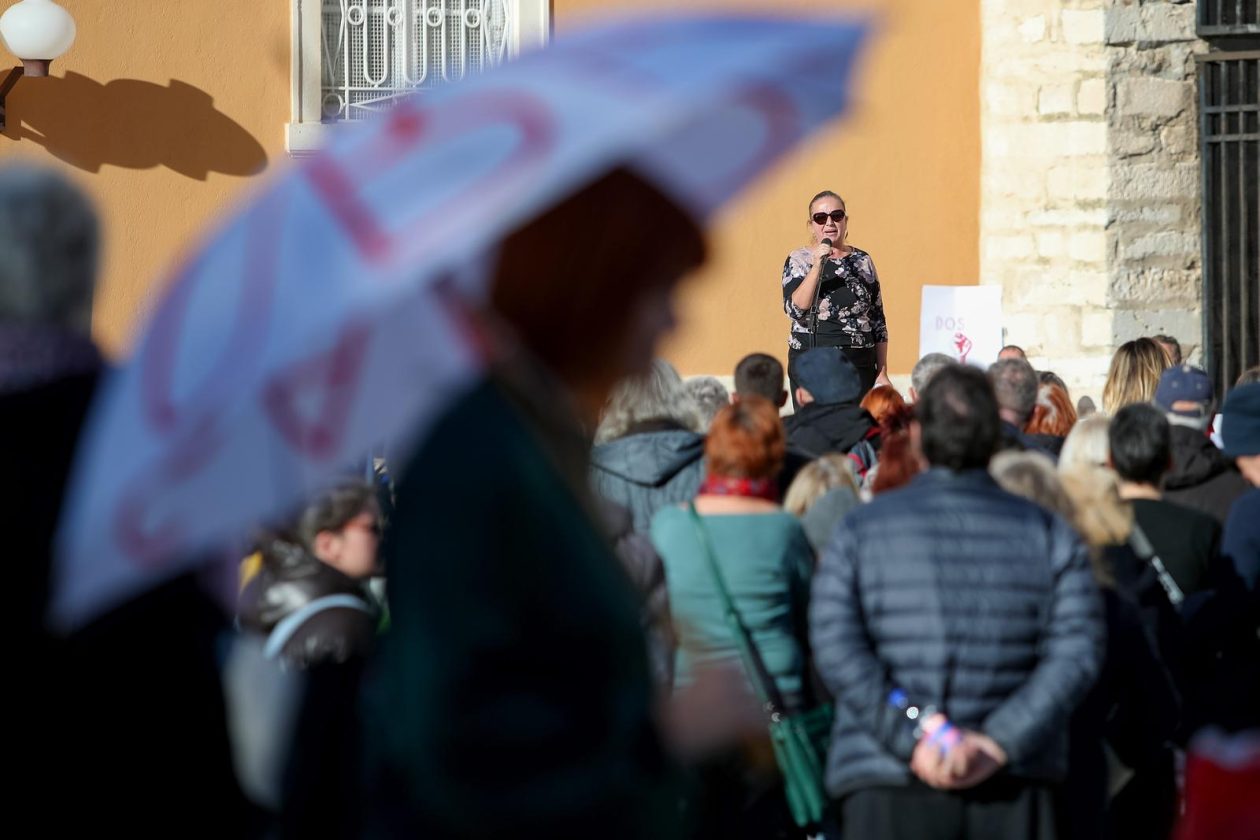 Zadar: Prosvjedni marš protiv fašizma