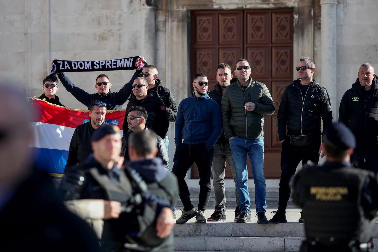 Zadar: Prosvjedni marš protiv fašizma