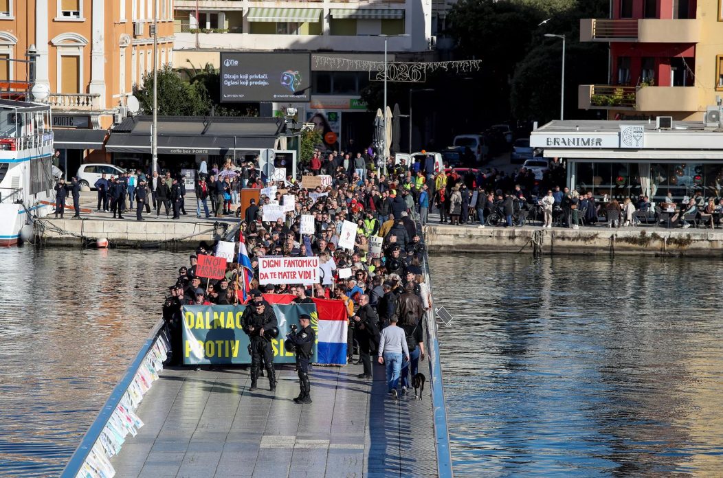 Zadar: Prosvjedni marš protiv fašizma Zadar: Prosvjedni marš protiv fašizma