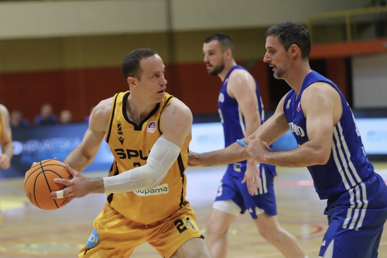Split: Treća utakmica polufinale serije prvenstva Hrvatske između Splita i Dinama, David Škara