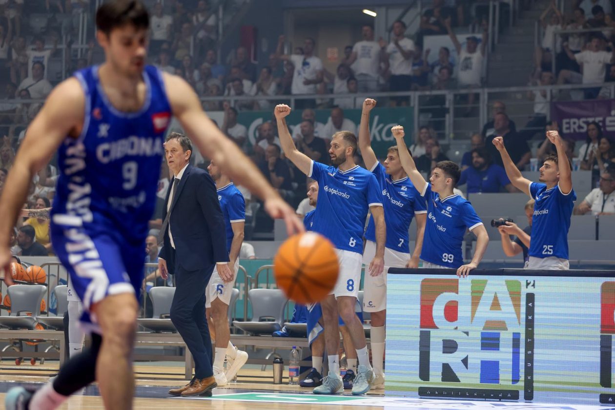 KK Zadar – Kk Cibona, prva utakmica finala Premijer lige