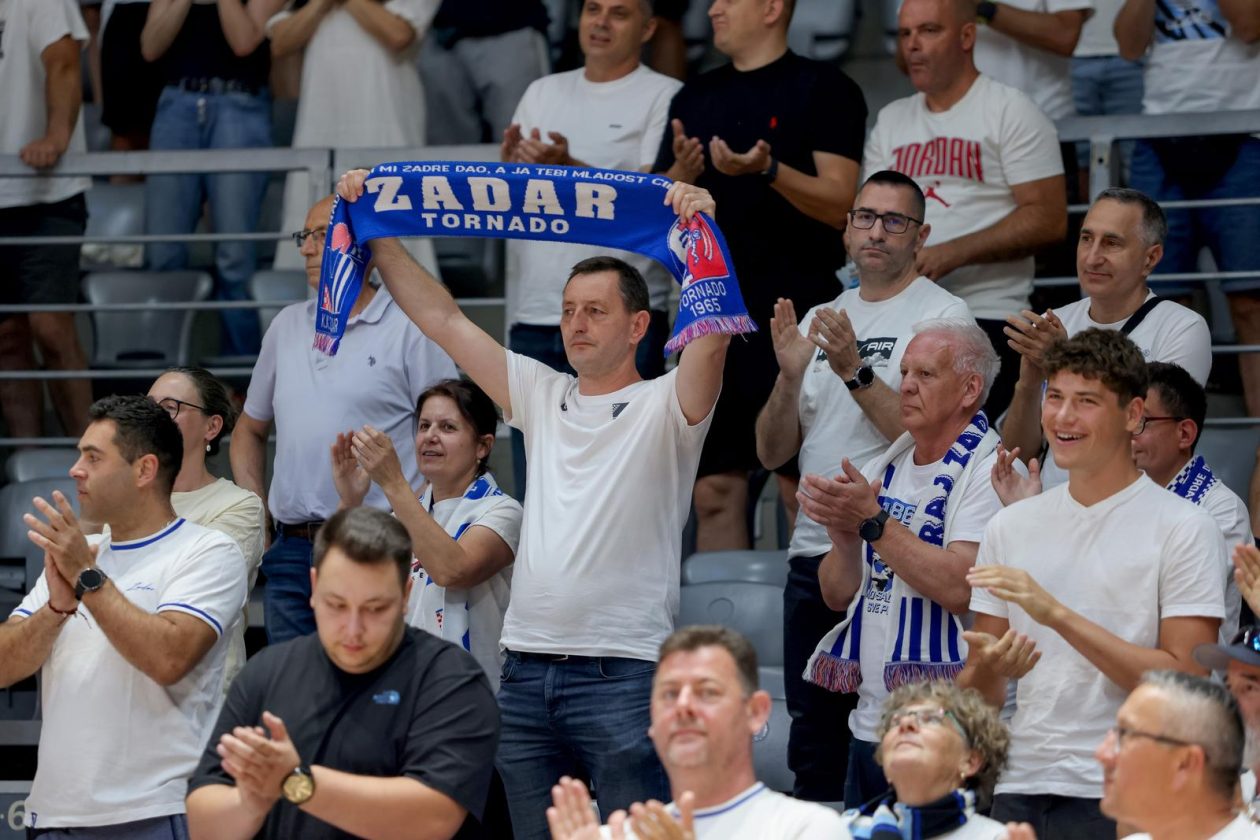 KK Zadar – Kk Cibona, prva utakmica finala Premijer lige