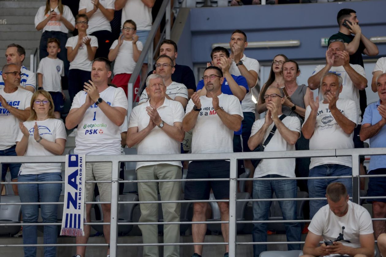 KK Zadar – Kk Cibona, prva utakmica finala Premijer lige