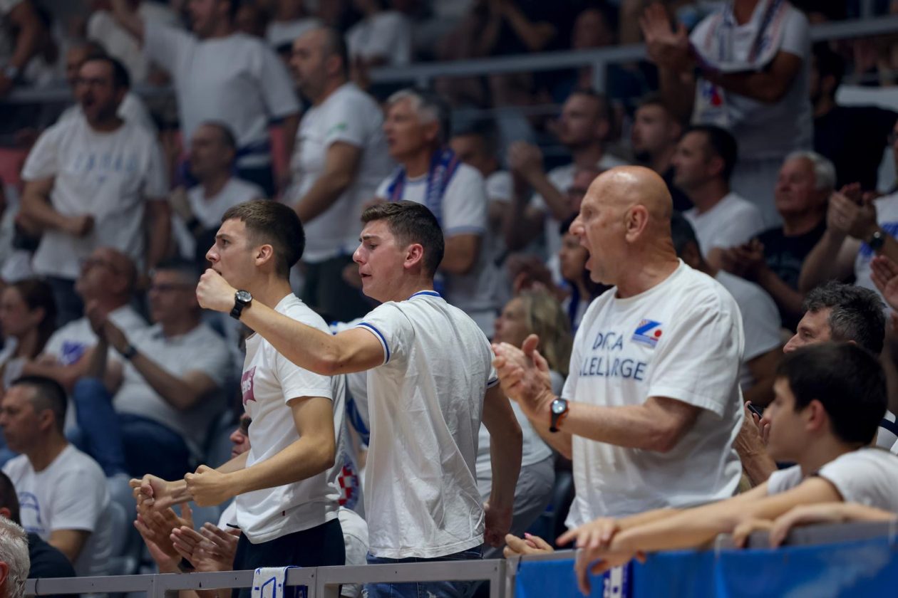 KK Zadar – Kk Cibona, prva utakmica finala Premijer lige
