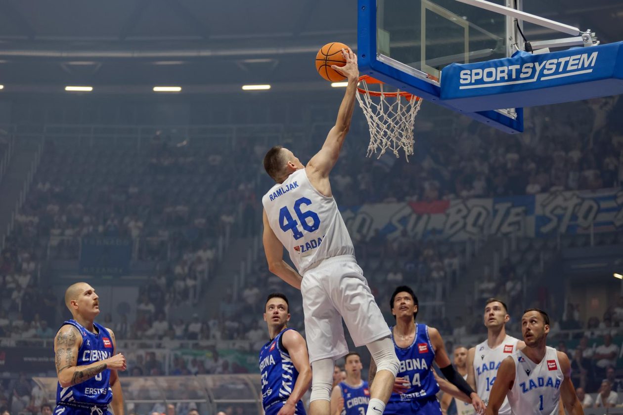 KK Zadar – Kk Cibona, prva utakmica finala Premijer lige