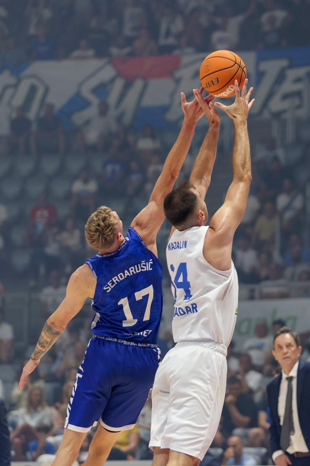 KK Zadar – Kk Cibona, prva utakmica finala Premijer lige