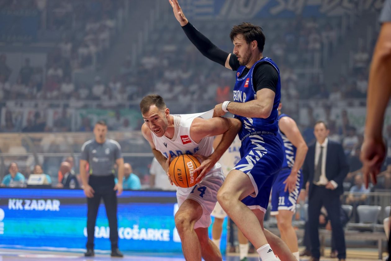 KK Zadar – Kk Cibona, prva utakmica finala Premijer lige