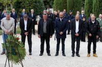 Zadar: Polaganje vijenaca povodom blagdana Svih svetih i Dušnog dana Zadar: Polaganje vijenaca povodom blagdana Svih svetih i Dušnog dana