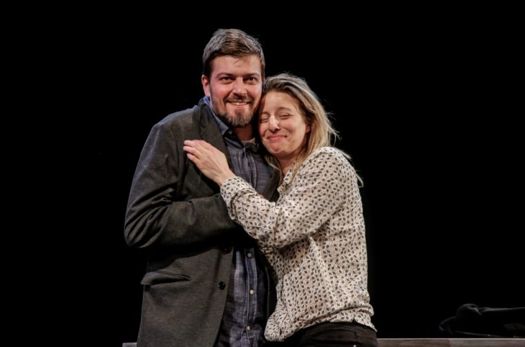 Jadranka Đokić i Amar Bukvić u Zadru s predstavom "Pluća"