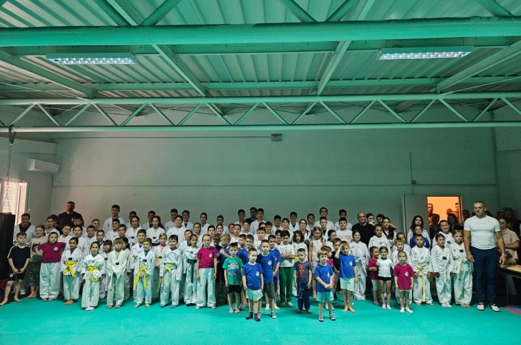 108 učenika Taekwondo kluba Plovanija uspješno položilo za više pojaseve