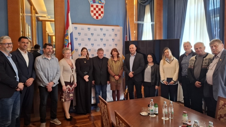 Posjet delegacije Brna u Zadru